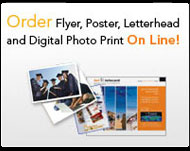 Order Flyer, Poster, Letterhead and Digital Photot Print Online